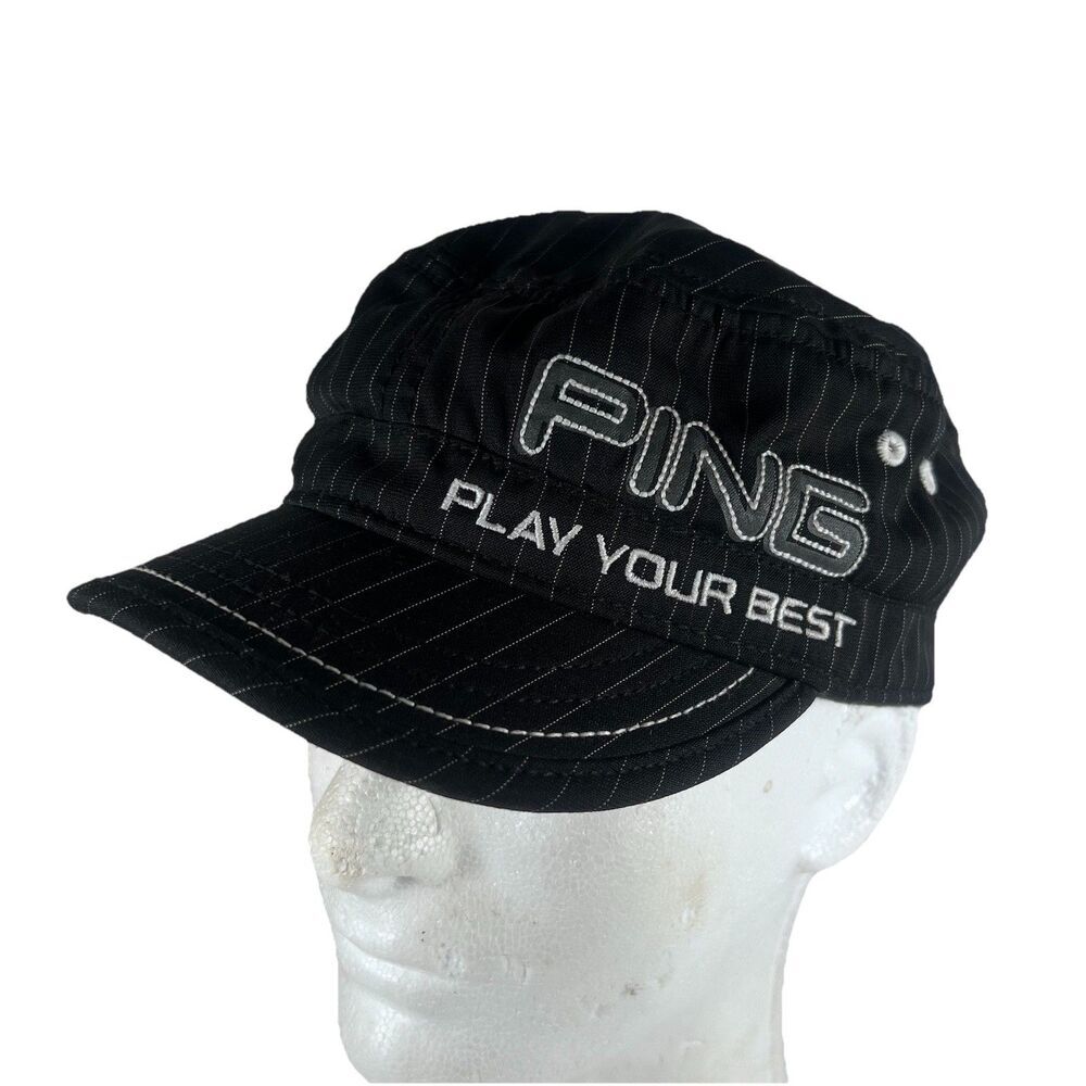 Ping Play Your Best Adjustable Strapback Military Cadet Golf Hat Women's OSFM